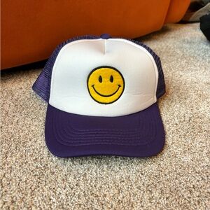 Smiley Face Trucker Hat